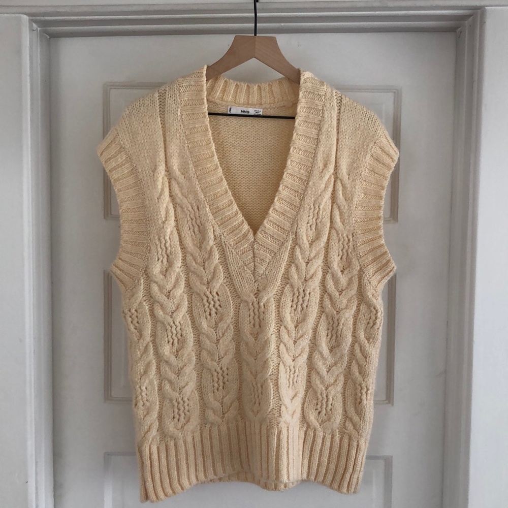 Mango Sweater Vest